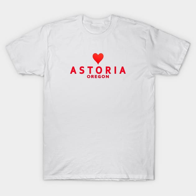 Astoria T-Shirt by SeattleDesignCompany